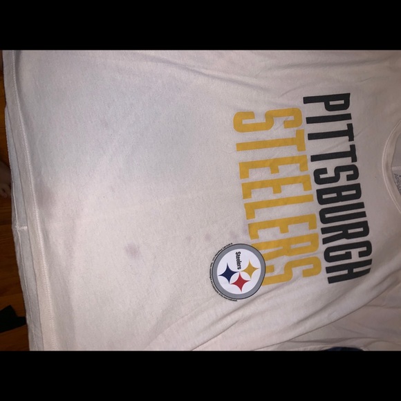 Beige NFL Steelers shirt! - Picture 3 of 4